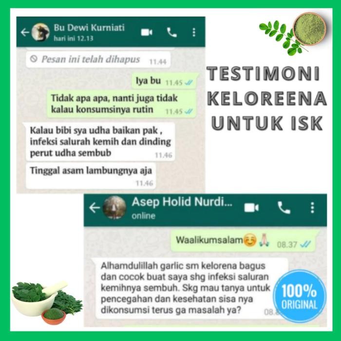 Herbal Keloreena / Kelorena - Obat Sering Kencing / Sering Buang Air Kencing Di Malam Hari - Obat