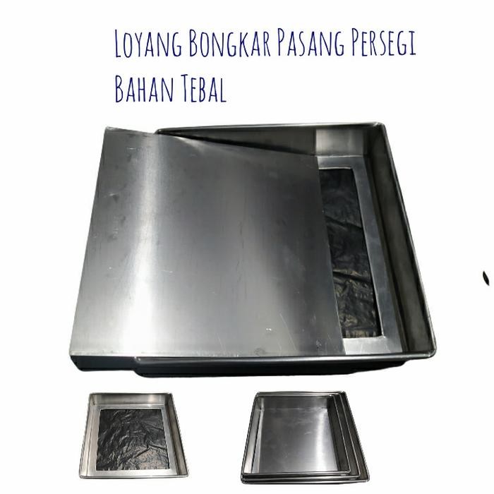 loyang persegi bongkar pasang square