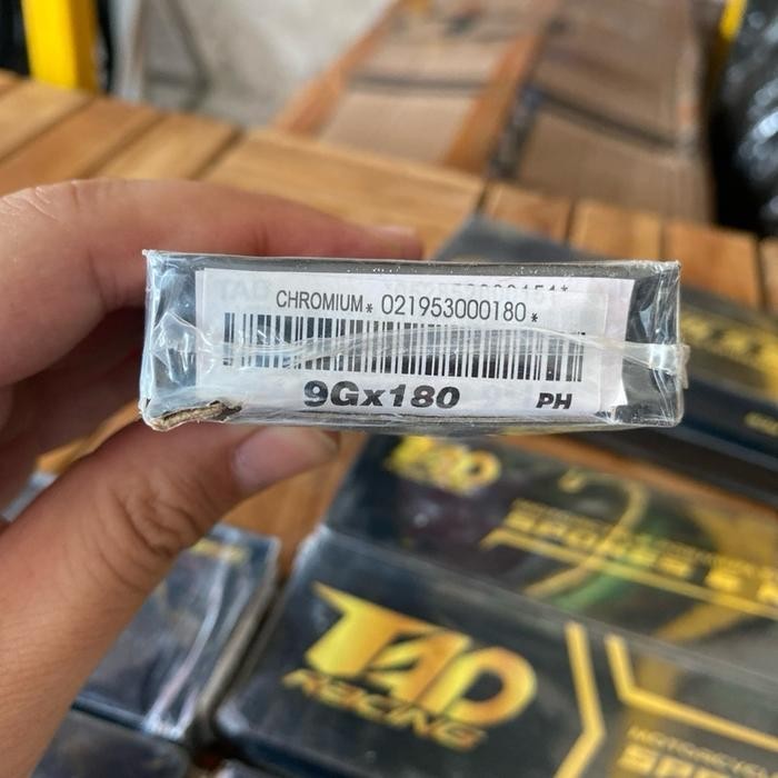 Tad racing ruji jari jari stainless velg motor