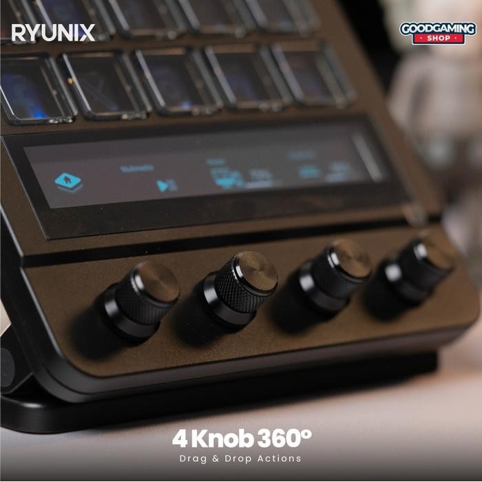 Sades Ryunix XD200 / XD-200 Stream Deck Control Pad Programmable Button Wired Detachable - Stream