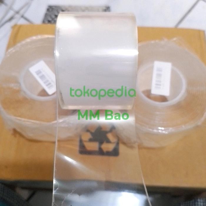 

Stok Baru double tape nano lebar 5cm tebal 2mm panjang 3 meter super kuat import
