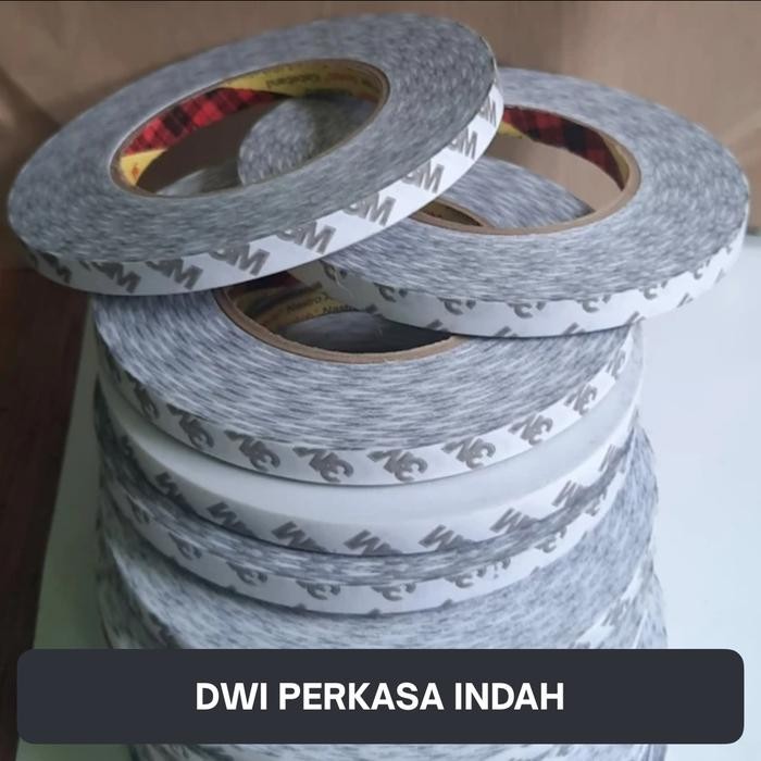 

Stok Baru 3M 9075i Double Tape Tisu Tipis / Perekat Tipis Bening / Double Side