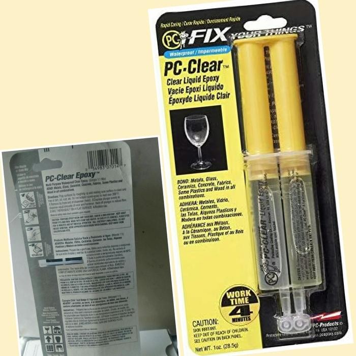 

Stok Baru PC Clear Epoxy *"Lem Multifungsi Sekuat dan Sebening Kaca"*
