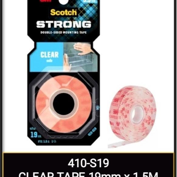 

Stok Baru Doble tape 3m scotch original USA clear Mounting tape 4010C-clear