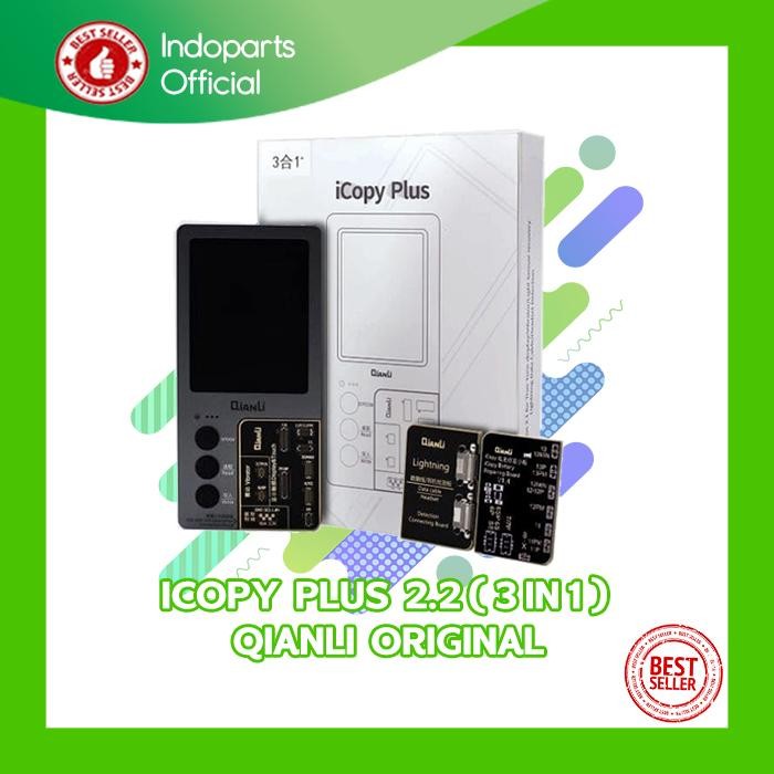 ICOPY PLUS 2.2 (3 IN 1) QIANLI ORIGINAL,REPAIR TRUETONE,TAPTIC,BATERAI