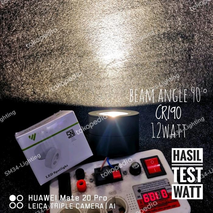 DOWNLIGHT OUTBOW LED 1027B 12WATT ADJUSTABLE SPOTLIGHT OUTBOW