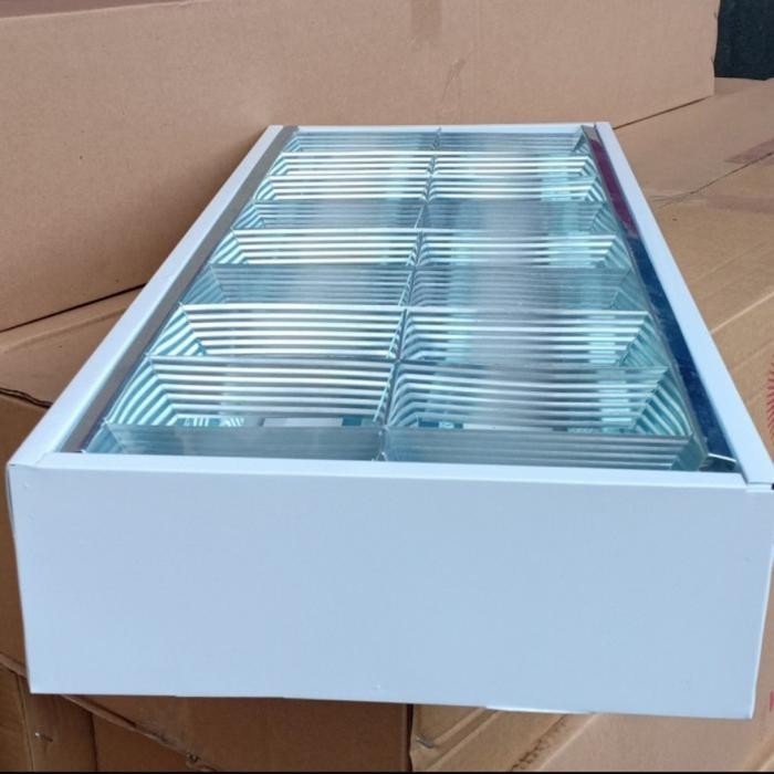 KAP LAMPU RM OUTBOW 2X18 3X18 4X18 1X36 2X36 0,45MM PLATE