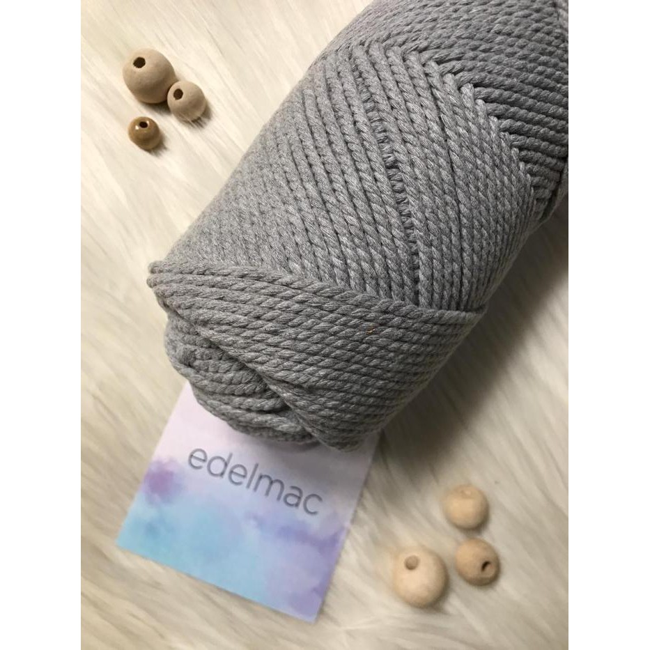 

500Gram Tali Katun Macrame 3Mm I 4Mm Twist Colorful Kode 744