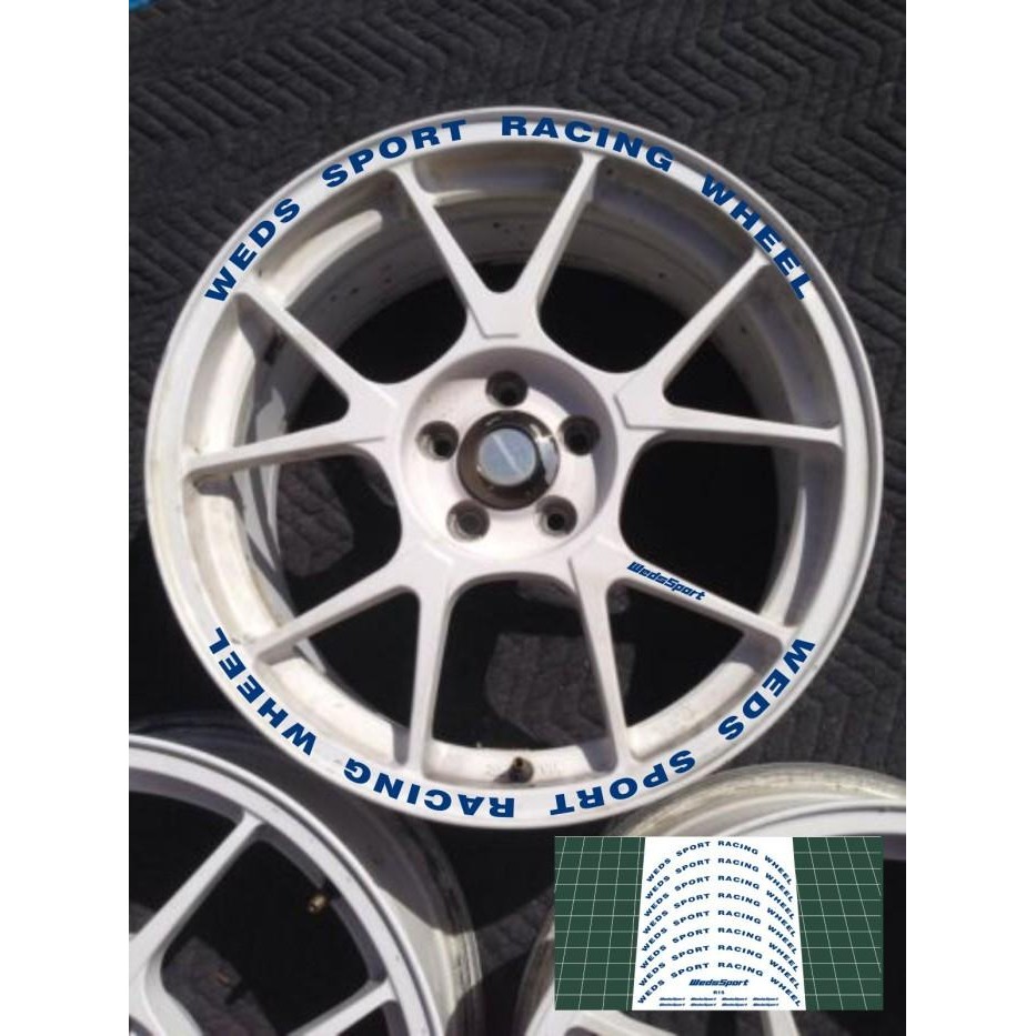 [Expert] Sticker Velg Wedssport TC005