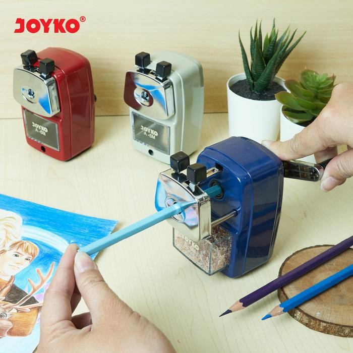 

Terlaris Joyko Sharpener Pencil / Serutan Pensil Meja Rautan Putar Joyko A-5M Ongkir Termurah
