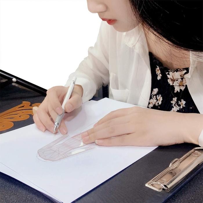 

Terlaris 4/9Pcs Fashion Sketching Ruler / Penggaris Jahit Pola Lengkap / Cetakan Figure Untuk