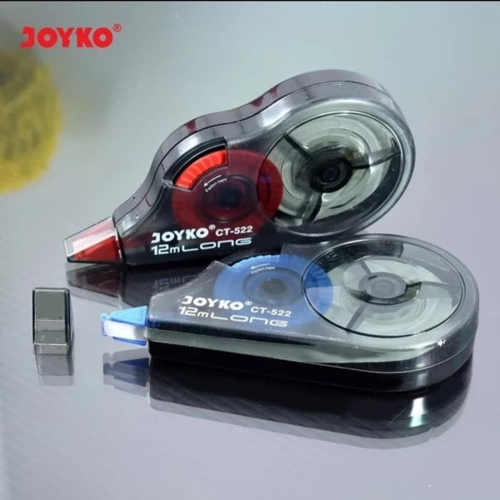 

Terlaris Correction Tape Pita Koreksi Joyko Ct-522 Per 1 Pak 12 Pcs Ongkir Termurah