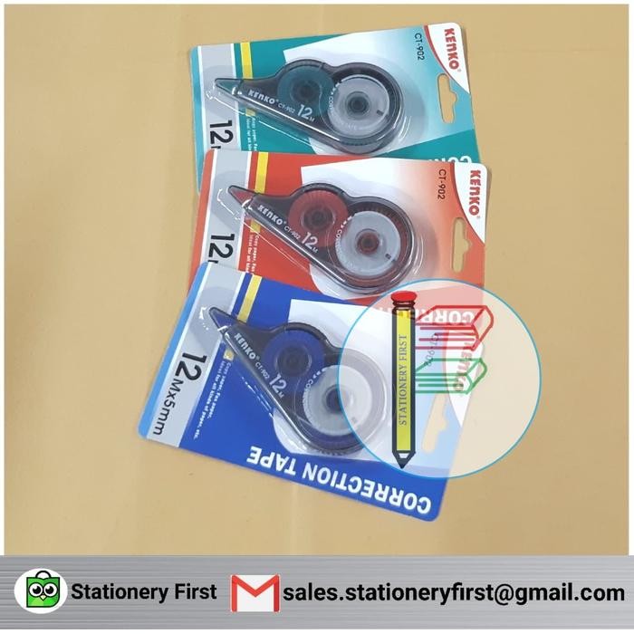 

Terlaris Correction Tape Kenko Ct-902 12M Grosir Ongkir Termurah