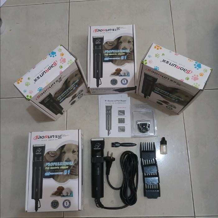 Cod Mesin Cukur Domba Baorun S1 Original + Mata Pisau Cadangan Terlaris