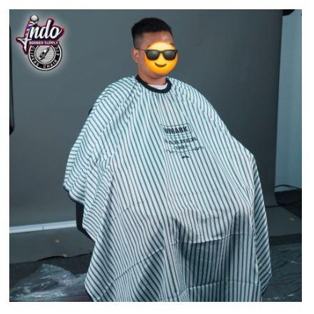 Wmark Cape / Kep / Kain Kip / Sarung Cukur Potong Barber Salon Termurah