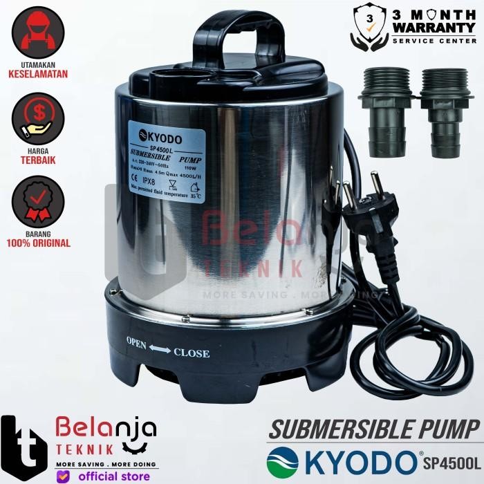 KYODO Pompa Air Celup SP 4500 Submersible Pump Kolam Ikan SP4500