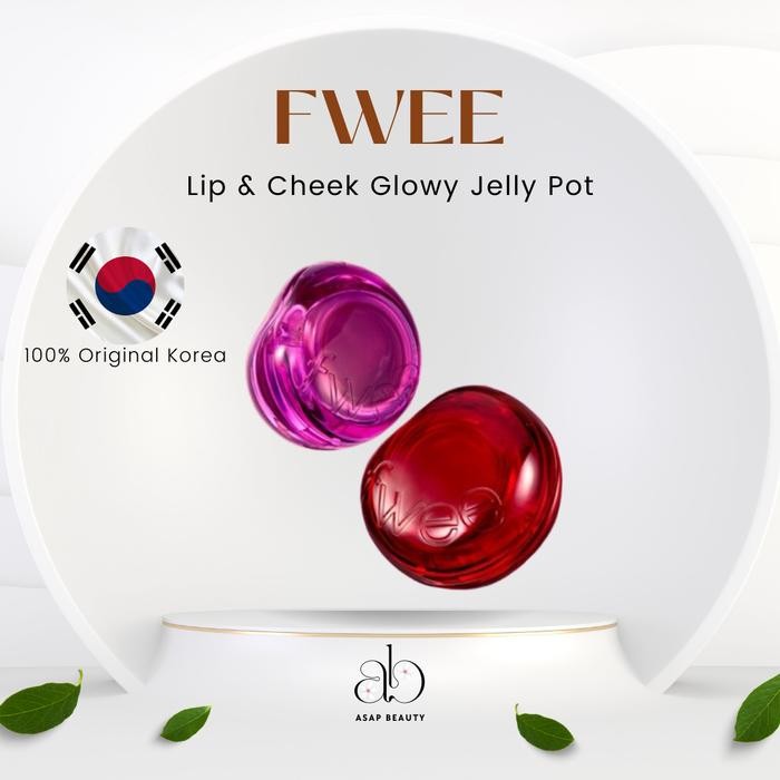 [fwee] fwee lip cheek glowy jelly pot/lip jelly pot