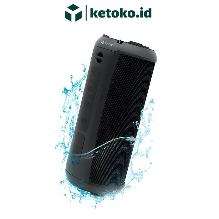Speaker Bluetooth Super Bass Kisonli Q5S Ipx5 Tf Card Portable Audio Wireless Tws
