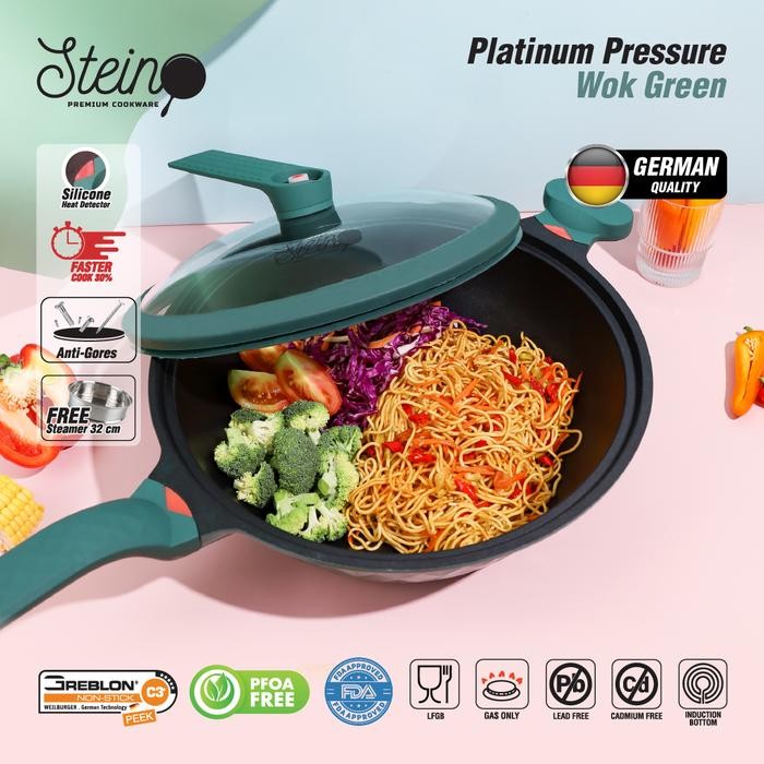 STEIN WOK PLATINUM PRESSURE COOKER