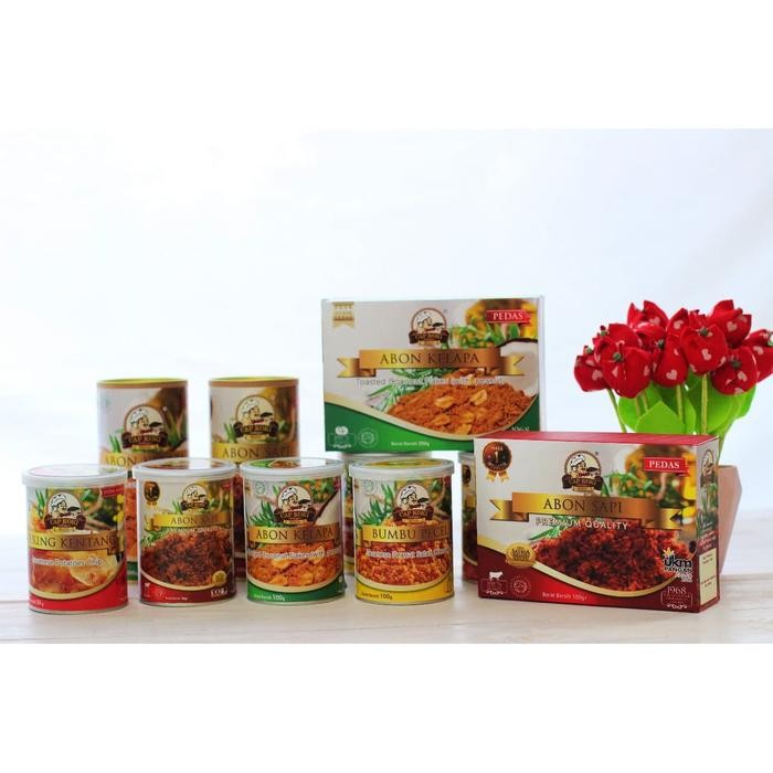 

BARANG TERLARIS Abon Sapi 100 gram Kemasan Dus [Original]