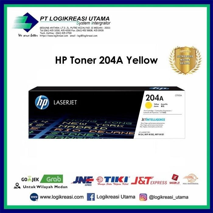 HP Toner CF512A (204A) Yellow