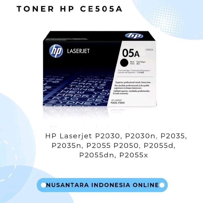 toner hp laserjet 05a (ce505a) black original