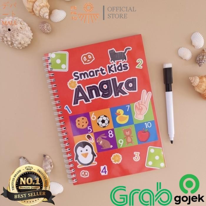 

ACTIVITY BOOK SMART KIDS BELAJAR ANGKA BUKU EDUKASI ANAK DP