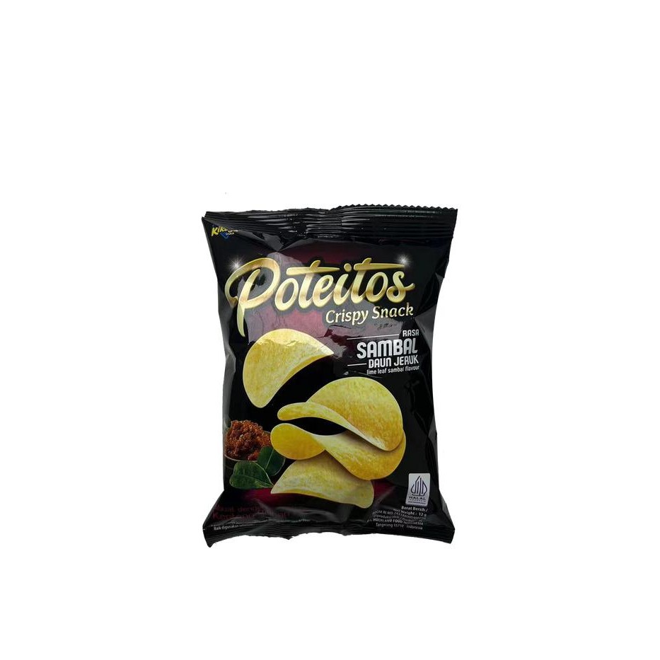 

Kerupuk Kentang Poteitos Isi 30 Pcs Varian Rasa Barbekiu Rumput Laut Sambal Daun Jeruk Ayam Bakar