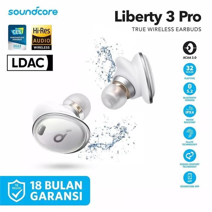 Soundcore Liberty 3 Tws Earphone Bluetooth Anker Noise
