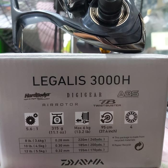 Terhemat Reel Daiwa Legalis H 3000