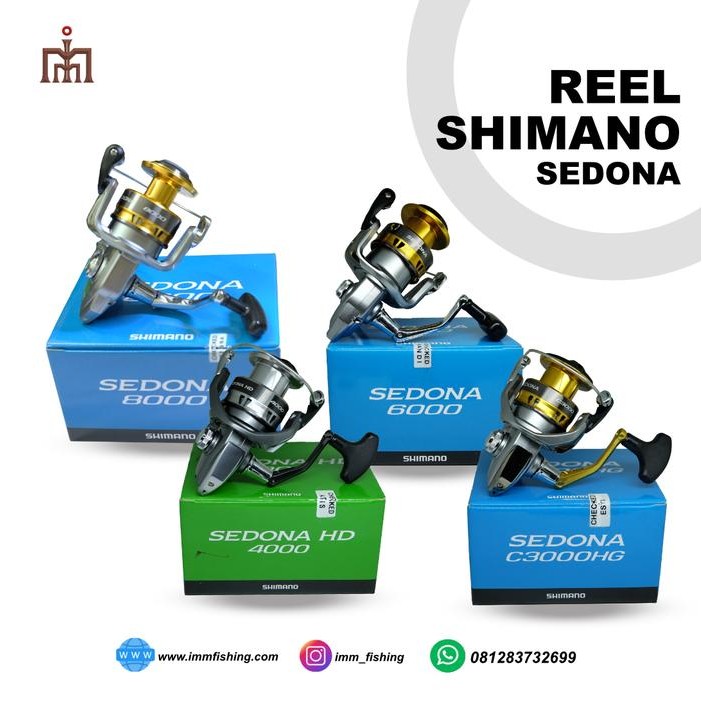 Terbagus Reel Shimano Sedona 2500 Hg