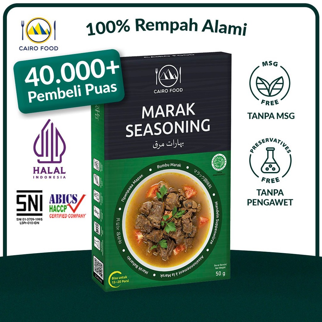 

Bumbu Sop Marak Spice Mix Sehat - Cairo Food
