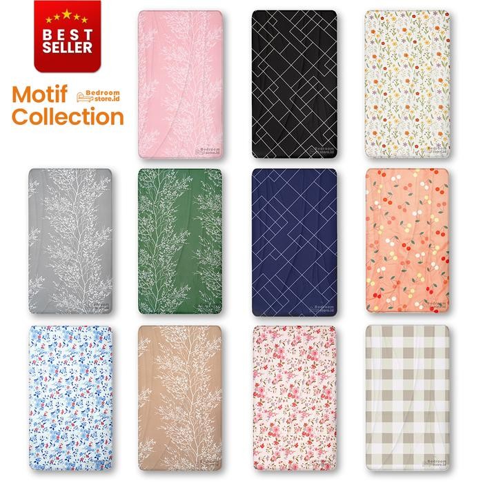 Sarung Kasur Busa Resleting 140X200X20