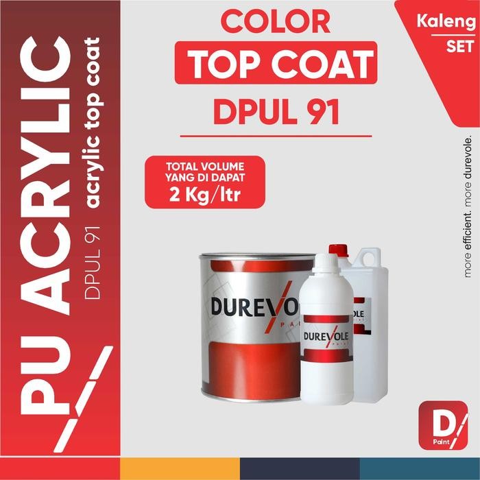 DPUL 91 WHITE - DUREVOLE PU ACRYLIC WHITE (KALENG 1 + THN)