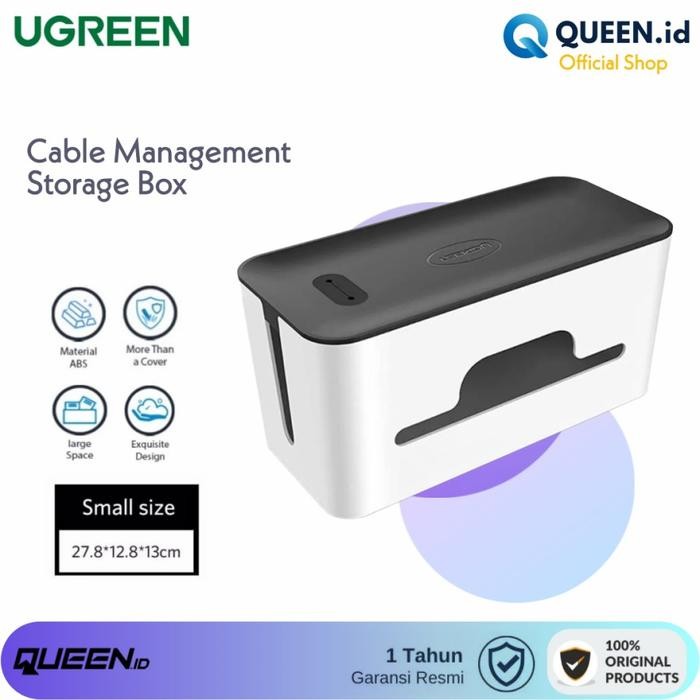 

UGREEN Universal Cable Management Box - Kotak Kabel Organizer - 30397