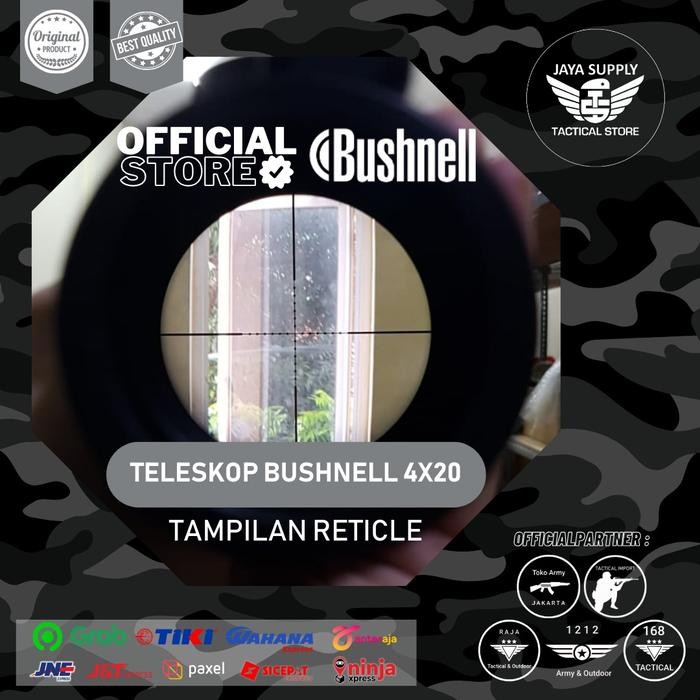 Underarmourshoop - Teleskop Bushnell 4X20Mm Telescope Zoom Banner Bsa