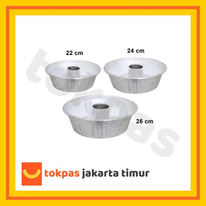 Loyang Aluminium Tulban Motif Cetakan Bolu Kue Cake Kitchenware Terbaru Tebal Best Seller Lengkap Te