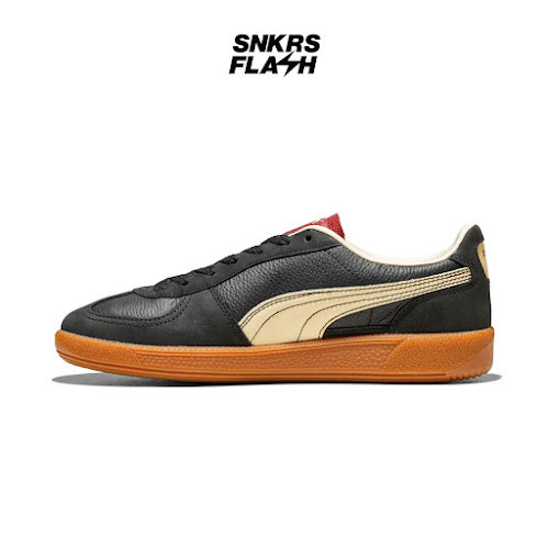 PUMA Palermo Players Lane Black Intense Red Sepatu Sneakers Unisex - 39852501 - Size 37