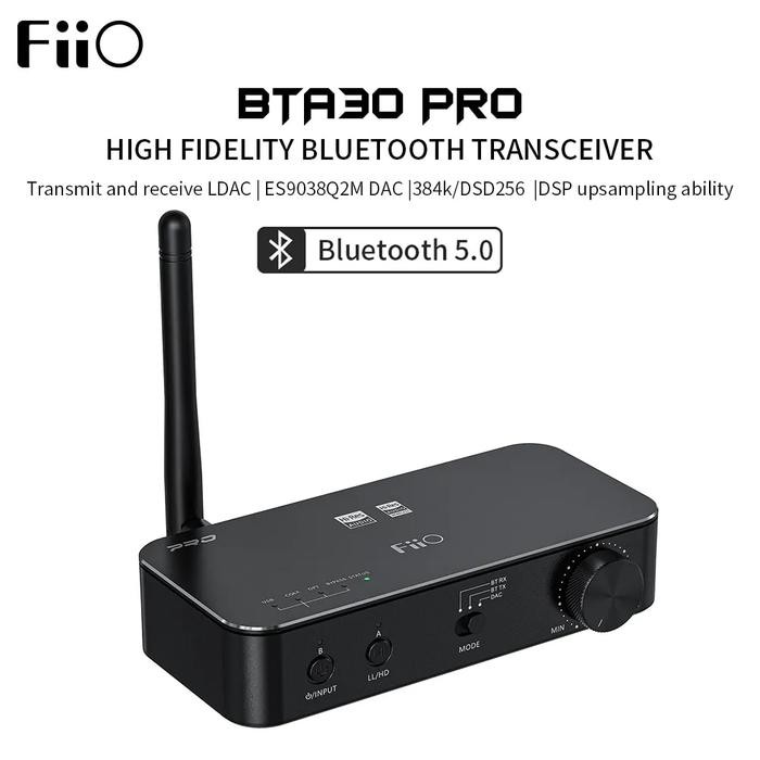 FiiO BTA30 PRO HiFi Wireless Bluetooth 5.0 LDAC Long Range 30M