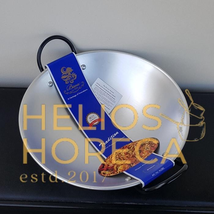 PREMIUM Wajan Wok Penggorengan Kuali 40cm Bima Aluminium