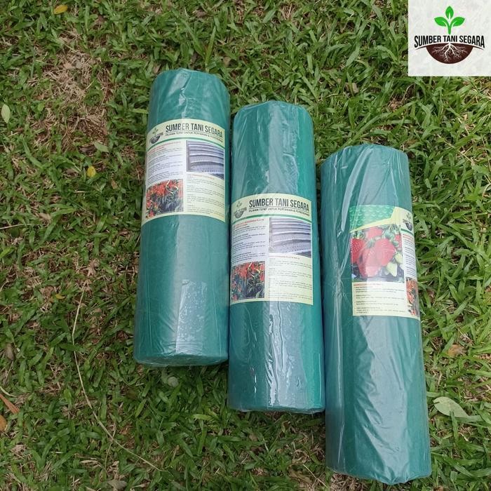 PLASTIK MULSA HITAM PERAK 500 METER MTR