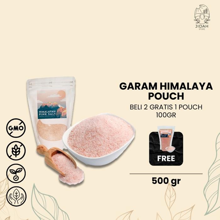 

New Garam Himalaya Original Natural Pink Salt Premium Himalayan Salt 500gr