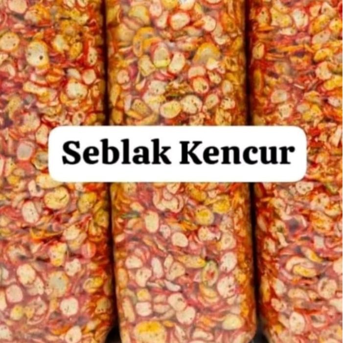 

New KERUPUK SEBLAK BAWANG / SEBLAK KENCUR 1KG