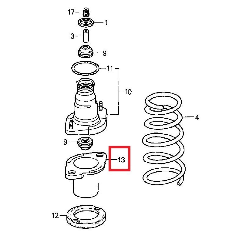 Selubung Shock Breaker Belakang Crv 2007-2012, Crv Gen 3