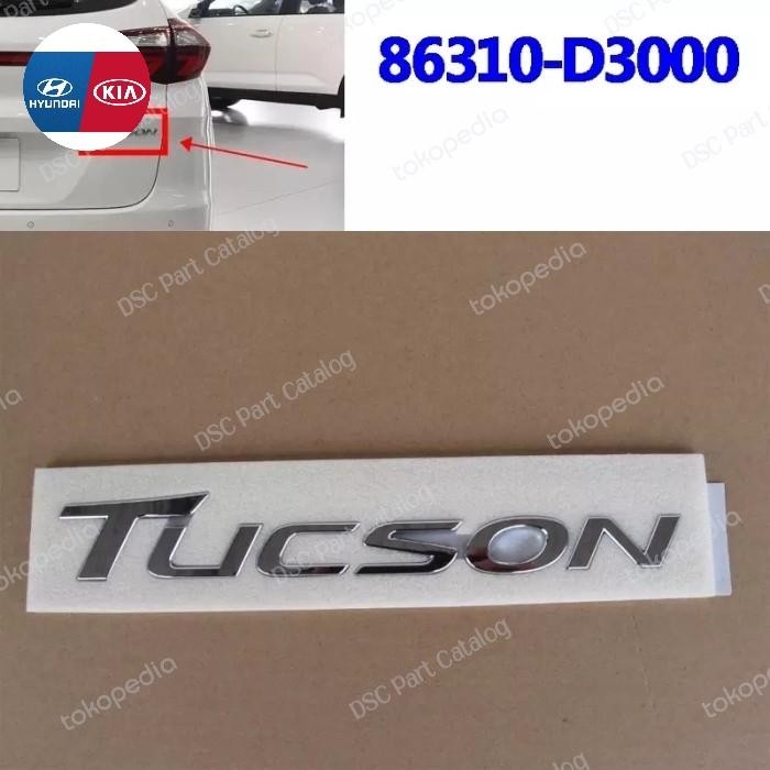 Emblem Hyundai All New Tucson Tulisan Tucson Original Hyundai