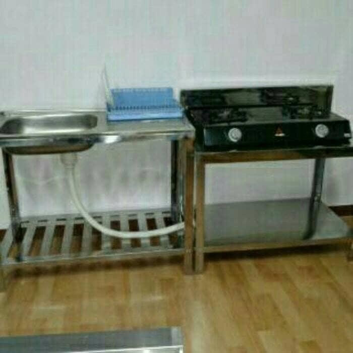 PREMIUM Paket Meja Kompor dan Bak Cuci Piring