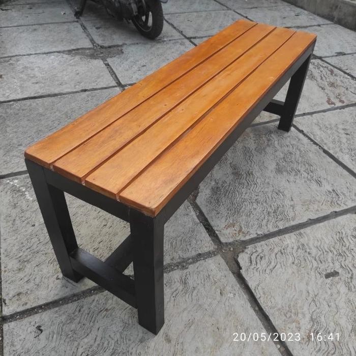 PREMIUM BANGKU PANJANG / BANGKU TERAS / BANGKU KAYU / BANGKU CAFE Berkualitas