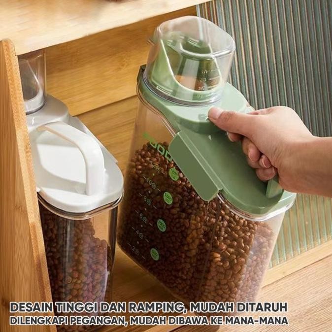 PREMIUM PT 2KG/5KG/10KG TEMPAT MAKAN KUCING /TOPLES MAKANAN KUCING/TEMPAT