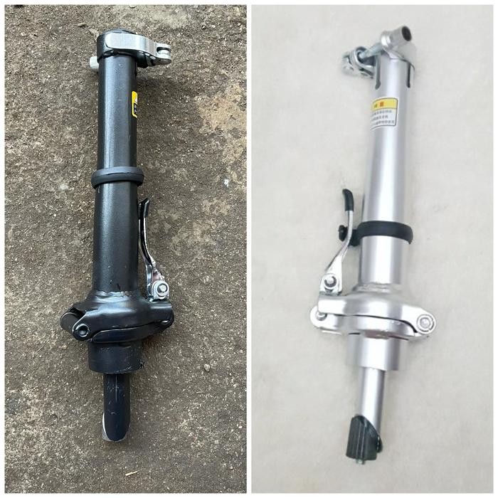 PREMIUM Tiang Lipat Stang Handlepost Sepeda Lipat Standar Insert 22.2 Bango