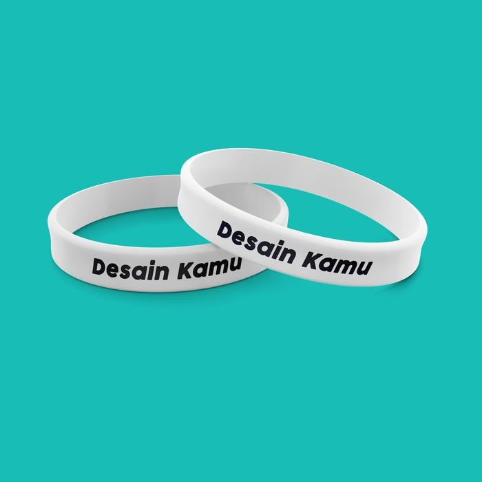 Embracelet Custom Wristband Gelang Silicone Satuan